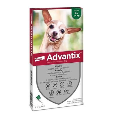 Advantix 1 Spot-On per Cani fino a 4 kg