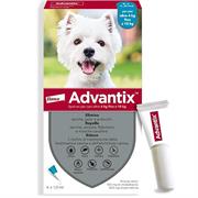 Advantix 2 Spot-On per Cani Oltre 4 kg fino a 10 kg