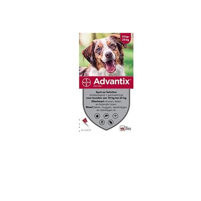 Advantix 3 Spot-On per Cani Oltre 10 kg fino a 25 kg 6 Pipette