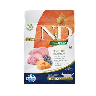 Farmina N&D Pumpkin Cat Neutered Agnello 300 g