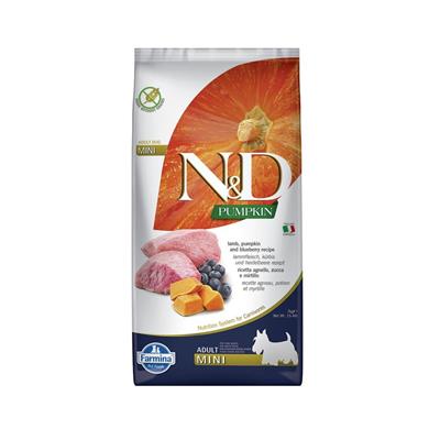 Farmina N&D Pumpkin Dog Adult Mini Agnello 7 kg