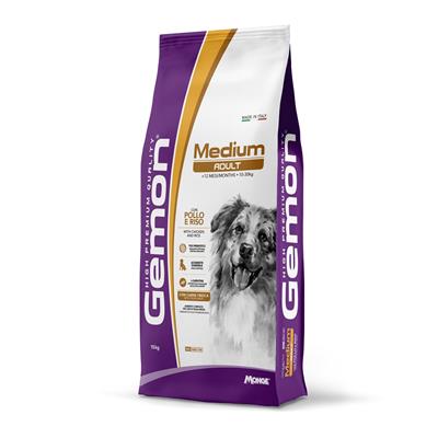 Gemon Cane Medium Adult Pollo e Riso 15 kg