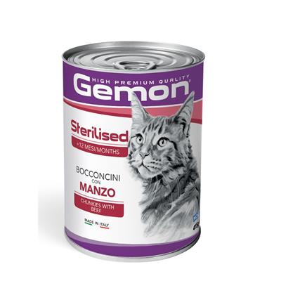 Gemon Cat Bocconcini Pollo e Tacchino 415 g