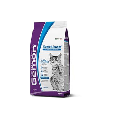 Gemon Gatto Sterilized Tonno e Salmone 2 kg