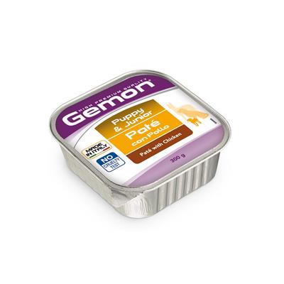 Gemon Dog Adult Paté Pollo – Puppy&Junior 300 g