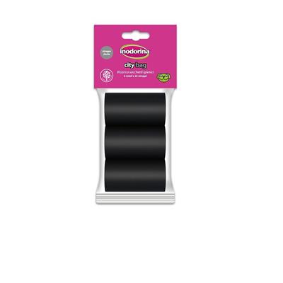 Sacchetti di Ricambio Neri City Bag 6x20
