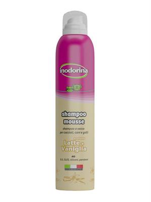 Inodorina Shampoo Secco Mousse Latte e Vaniglia 300 ml