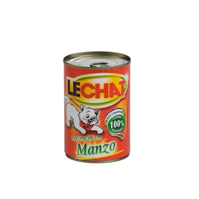 LeChat Cat Bocconcini con Manzo 400 g