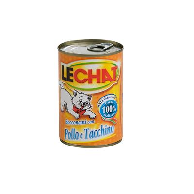 LeChat Cat Bocconcini Pollo e Tacchino 720 g