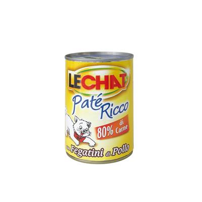 LeChat Cat Patè Fegatini di Pollo 400 g