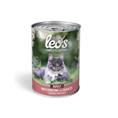 Leo's Gatto Bocconcini Manzo 415 g