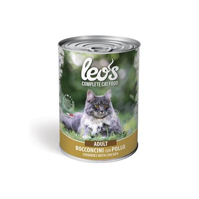 Leo's Gatto Bocconcini Pollo 415 g