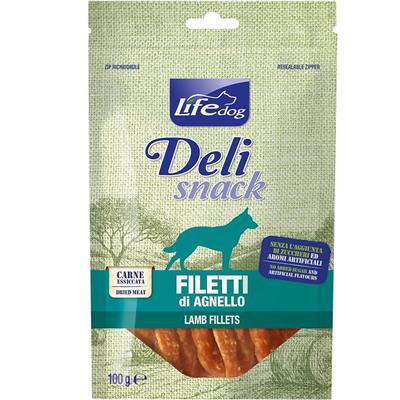 Life Dog Delisnack Filetti di Agnello 100 g