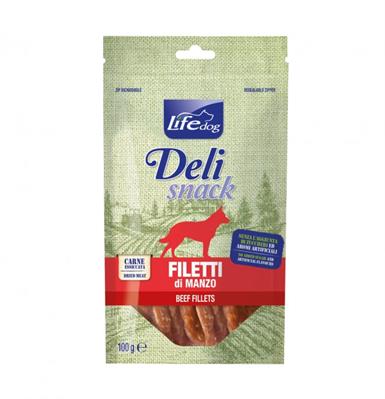 Life Dog Delisnack Filetti Fegato di Manzo 100 g