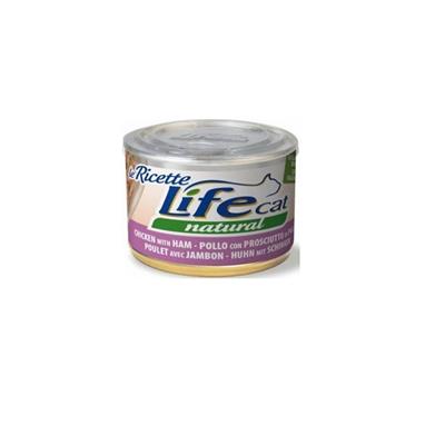 Life Cat Le Ricette Pollo Con Prosciuto di Pollo 150 g