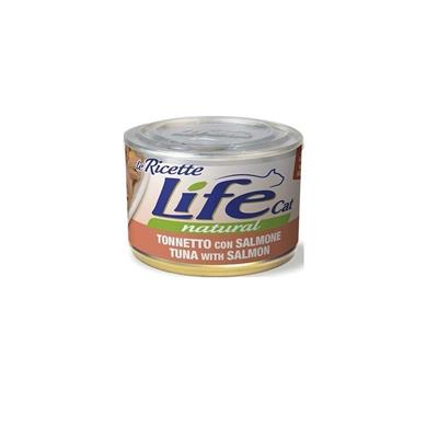 Life Cat Le Ricette Tonnetto e Salmone 150 g
