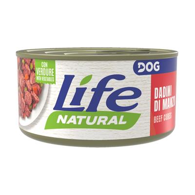 Life Dog Natural con Bocconcini di Manzo 90 g