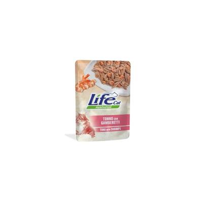 Life Cat Natural Buste Tonno con Gamberetti 70 g