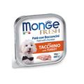Monge Fresh Dog Paté e Bocconcini Tacchino 100 g