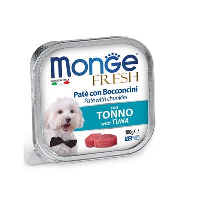Monge Fresh Dog Paté e Bocconcini Tonno 100 g