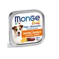Monge Fruit Dog Paté e Bocconcini Anatra e Arancia 100 g