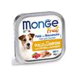 Monge Fruit Dog Paté e Bocconcini Pollo e Lamponi 100 g