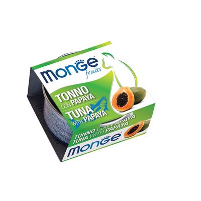 Monge Fruits Cat Tonno con Papaya 80 g