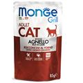Monge Grill Cat Bocconcini in Jelly Agnello 85 g