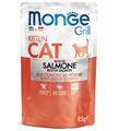 Monge Grill Cat Bocconcini in Jelly Salmone – Kitten 85 g