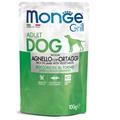 Monge Grill Dog Bocconcini in Jelly Agnello con Ortaggi 100 g