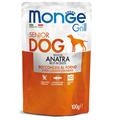Monge Grill Dog Bocconcini in Jelly Anatra - Senior 100 g