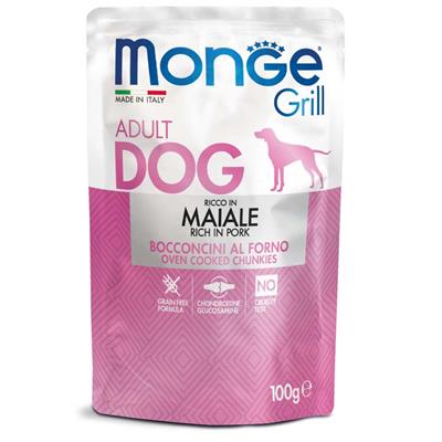 Monge Grill Dog Bocconcini in Jelly Maiale 100 g