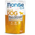Monge Grill Dog Bocconcini in Jelly Pollo e Tacchino – Junior 100 g