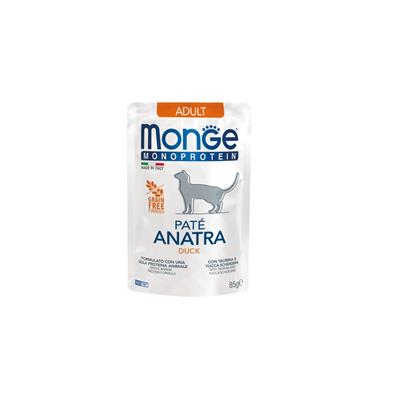 Monge Monoprotein Cat Buste Patè Anatra 85 g