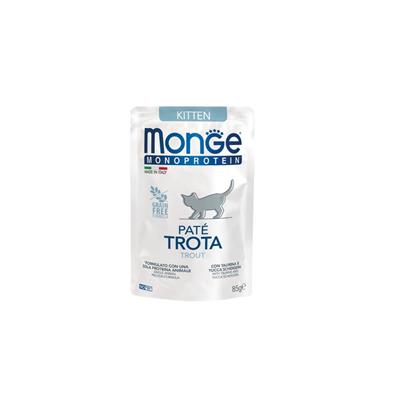 Monge Monoprotein Cat Buste Patè Trota - Kitten 85 g