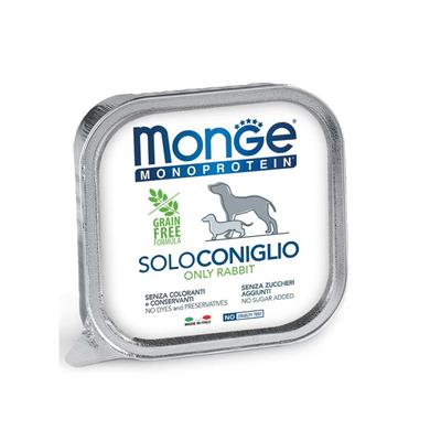 Monge Monoprotein Dog Patè Solo Coniglio 150 g
