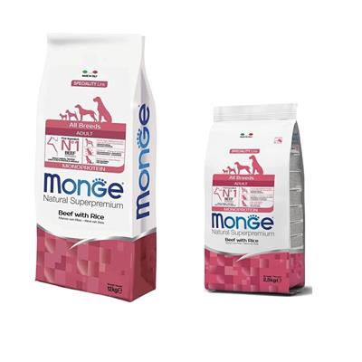 Monge Superpremium Cane AllBreed Adult Manzo e Riso