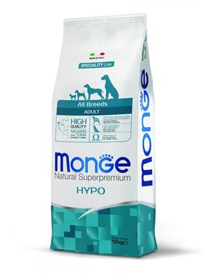 Monge Superpremium Cane AllBreed Hypo Salmone e Tonno 12 kg