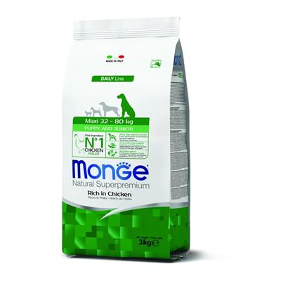 Monge Superpremium Cane Maxi Puppy&Junior 3 kg