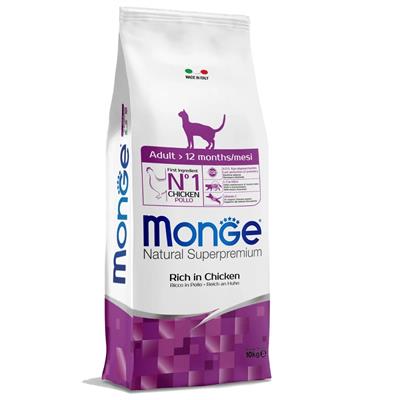 Monge Superpremium Gatto Adult Pollo 10 kg