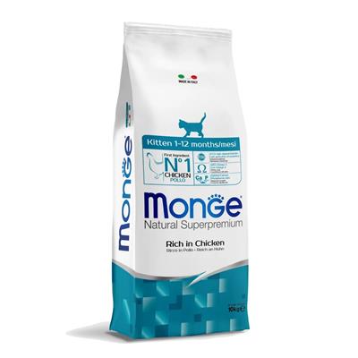 Monge Superpremium Gatto Kitten Pollo 10 kg