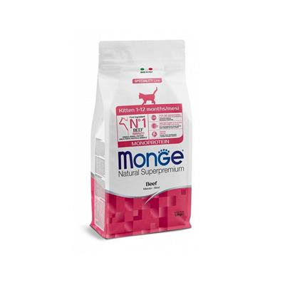 Monge Superpremium Gatto Kitten Manzo 1,5 kg