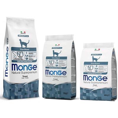 Monge Superpremium Gatto Sterilised Trota