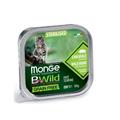 Monge BWild Cat Serilised Patè Cinghiale e Ortaggi 100 g