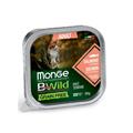 Monge BWild Cat Patè Salmone e Ortaggi 100 g