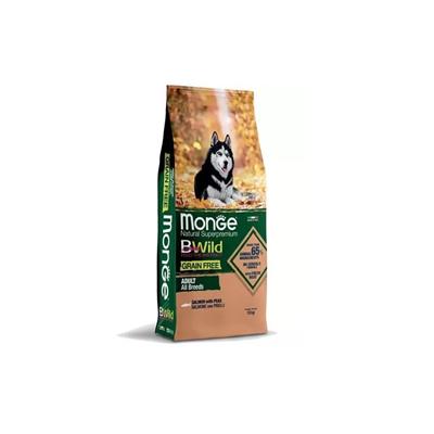 Monge BWild Grain Free Adult AllBreed Salmone e Piselli 12 kg