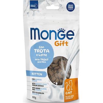 Monge Gift Filled and Crunchy Cat Trota 60 g