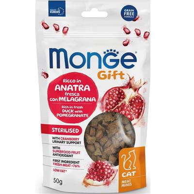 Monge Gift Meat Minis Cat Anatra 50 g