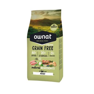 Ownat Grain Free Prime Cat Adult 1 kg