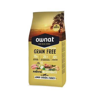 Ownat Grain Free Prime Dog Junior Chicken